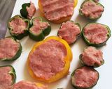 洗い物三つ★ピーマンのじゃが肉詰めフライ作り方3写真