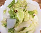 梅シロップで大根とキャベツの甘酢漬け作り方4写真