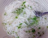 塩レモンバジルのオシャレ素麺作り方2写真
