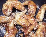 簡単!フライパンで甘辛手羽先♡作り方7写真