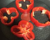パプリカハンバーグ作り方2写真