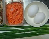 ニラ玉 炒飯 (甘辛 コンソメ味)作り方1写真
