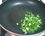 ニラ玉 炒飯 (甘辛 コンソメ味)作り方7写真