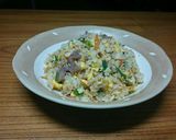 ニラ玉 炒飯 (甘辛 コンソメ味)作り方13写真