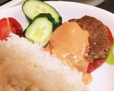 パプリカハンバーグ作り方6写真