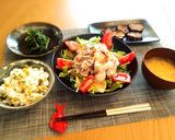 簡単すぎる☆夏にぴったり！冷しゃぶサラダ作り方5写真