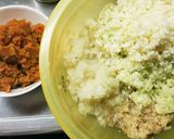 合ミンチの野菜たっぷりネタ(キヌア入り)作り方2写真