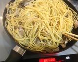 豚とキノコのスパゲティ作り方3写真