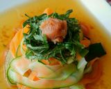 涼やか＊南高梅の冷製ベジパスタ作り方12写真