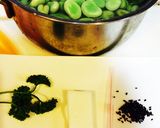 そら豆のカエル お弁当などに⁈梅雨レシピ作り方1写真