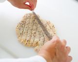 ポークの黒胡麻パン粉焼き サラダ添え作り方5写真