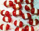 ミニトマトで簡単!小人のカプレーゼ作り方4写真