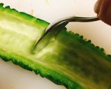 小学生も食べれる苦くないゴーヤチャンプル作り方1写真