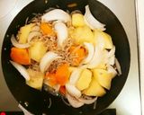 カレー風味の肉じゃが作り方2写真