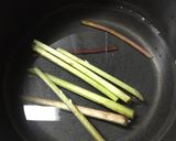 フキとサクサク油揚げのガーリックパスタ作り方1写真