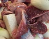 砂肝と玉ねぎのグリル焼き作り方2写真
