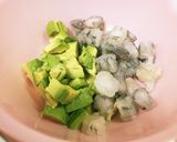 新食感！エビアボカドの梅ロール♡作り方1写真