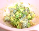 新食感！エビアボカドの梅ロール♡作り方2写真