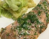 鮭のオリーブオイル焼き作り方3写真