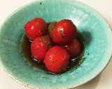 簡単に皮をむいて♫ハニートマト マリネ作り方9写真