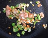我が家の高菜チャーハン作り方3写真