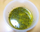 鰯のパン粉焼き～バジルソースがけ～作り方15写真