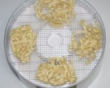 食品乾燥機で乾燥きしめん☆カルボナーラ作り方3写真