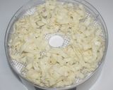 食品乾燥機で乾燥きしめん☆カルボナーラ作り方2写真