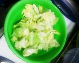 キャベツと魚肉ソーセージのシンプル炒め作り方1写真