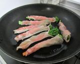 スティックセニョールと人参の豚肉巻き作り方3写真