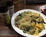 もやしとニラの焼きビーフン作り方8写真