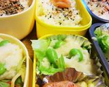 簡単枝豆ポテト お弁当 付け合せに作り方4写真