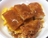 甘ダレ卵とじカツ丼作り方6写真