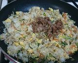 ニラ玉 炒飯 (甘辛 コンソメ味)作り方12写真