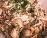 贅沢キノコのクリームパスタ作り方12写真