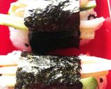 カニカマと胡瓜のおにぎり作り方3写真