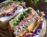 ハンバーグサンド*萌え断*作り方8写真