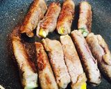 簡単ヘルシーお弁当にも♡肉巻きズッキーニ作り方6写真