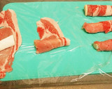 ソースが決め手！ エリンギの豚肉巻き作り方3写真