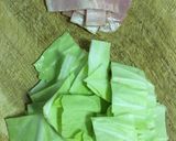 ベーコンとキャベツのコンソメスープ作り方1写真