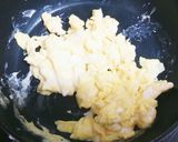ひじきとふわとろ卵の塩炒め作り方2写真