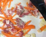 よしなのにんにく味噌炒め作り方2写真