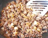 野菜と肉いっぱい沖縄・合挽タコライス作り方2写真