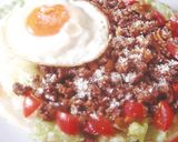 野菜と肉いっぱい沖縄・合挽タコライス作り方4写真
