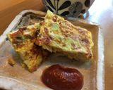 キャベツたっぷりハムチーズたまご♪作り方11写真