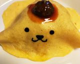 簡単☆ポムポムプリンカフェ風オムライス☆作り方6写真