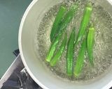めっけもん♪おくらのキラキラ肉巻き作り方1写真