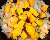 パリパリ鶏皮&鶏脂で夏野菜カレー作り方6写真