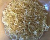 季節野菜とカレー風味で美味♡切干しソテー作り方1写真