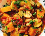 パリパリ鶏皮&鶏脂で夏野菜カレー作り方13写真